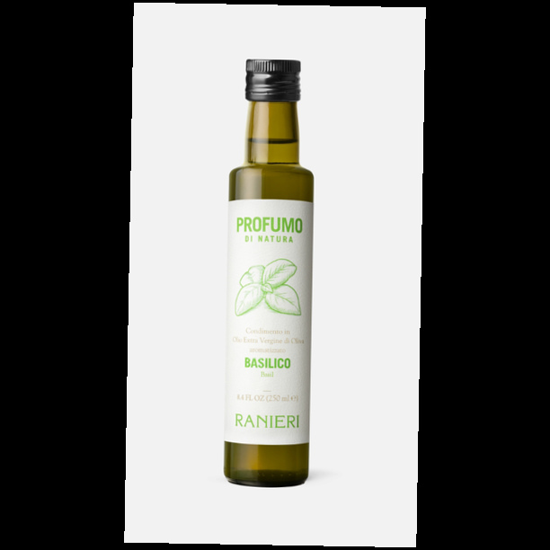Оливковое масло Экстра Вирджин с ароматом базилика Раниери