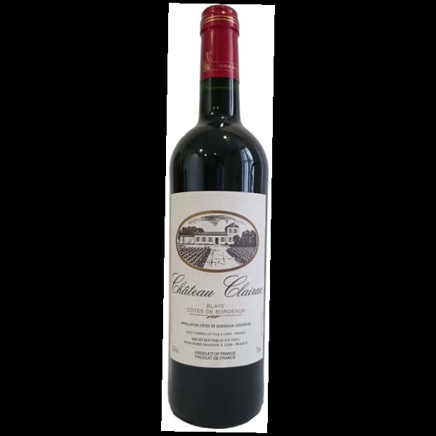 Шато Клэрак АОС Blaye Côtes de Bordeaux
