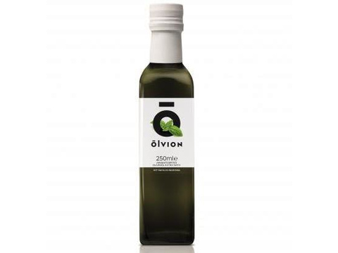 ОЛВИОН Оливковое масло Экстра Вирджин с ароматом базилика 250 мл
