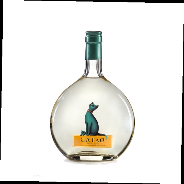 Гатао Бланко Виньо Верде круглая бутылка