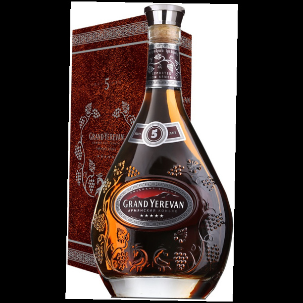 Коньяк Гранд Ереван 5 лет в П/У