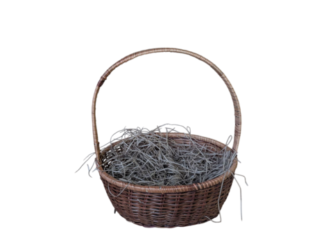 Корзина с ручкой большая