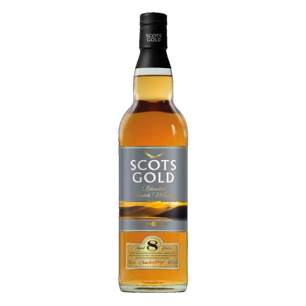 Виски шотландский купажированный Скотс Голд 8 лет 0,7