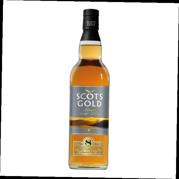 Виски шотландский купажированный Скотс Голд 8 лет 0,7